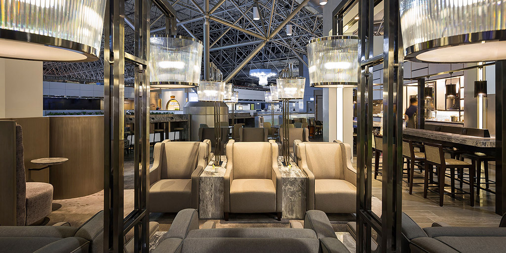 環亞貴賓室:桃園機場第2航厦離境大廳A1區