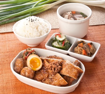 桃園機場美食餐廳:飄香滷排骨飯