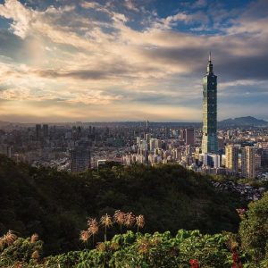 台北城市景觀：101大樓