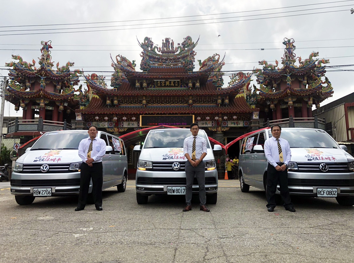 （「肯驛媽祖繞境保姆車」將於遶境隊伍周邊為大家服務）