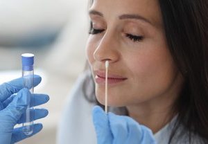 抗原快篩檢測流程圖