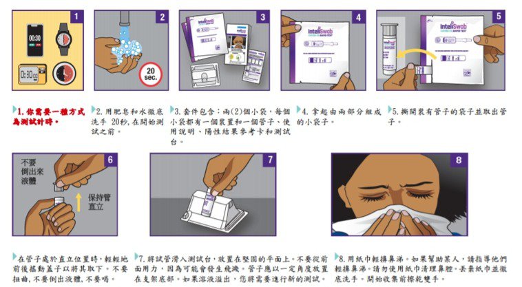 英斯特家用新冠抗原快篩試劑